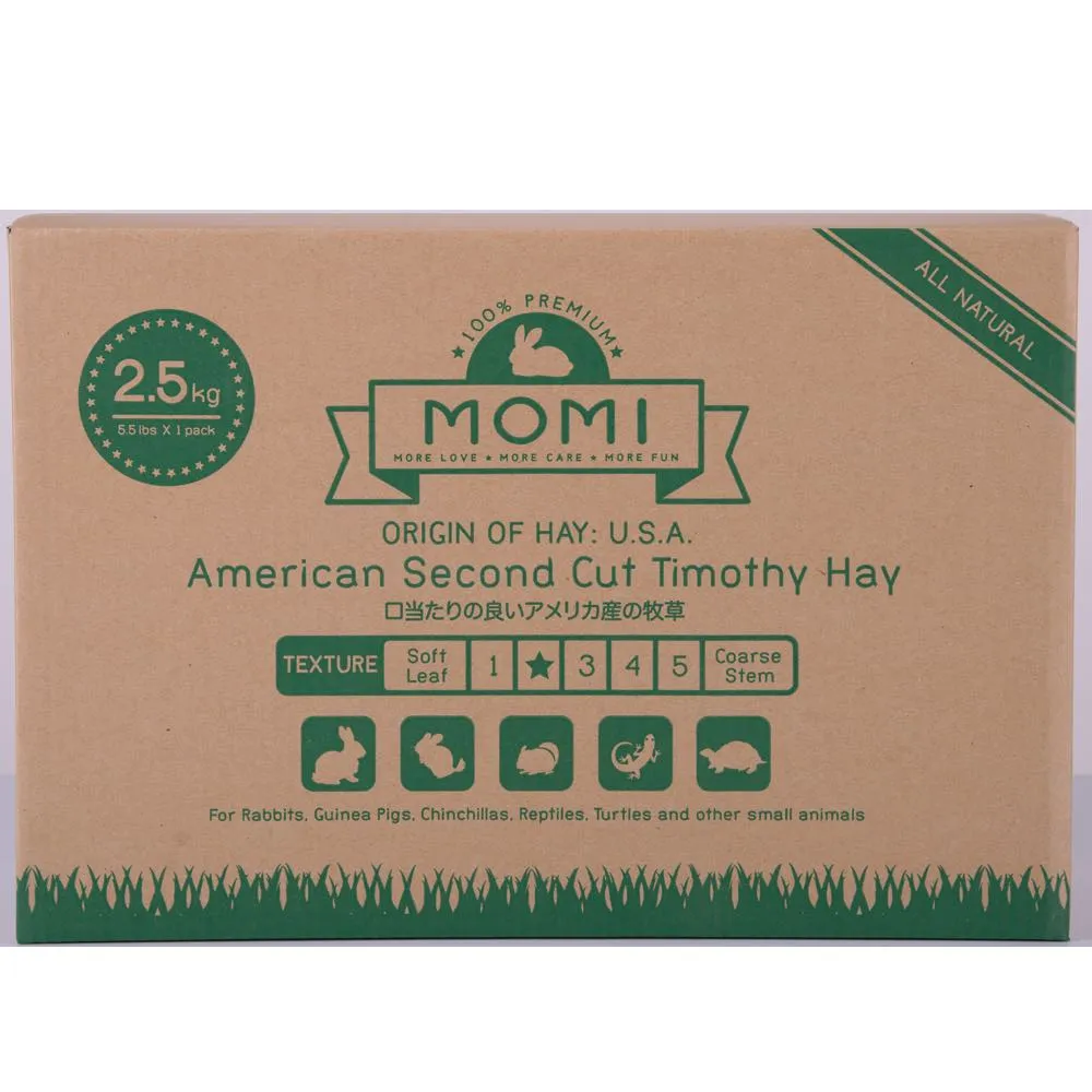 10% OFF: Momi Second Cut Timothy Hay