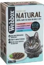 12pcs x CAT NATURAL FISH JELLY SELECTION 100G