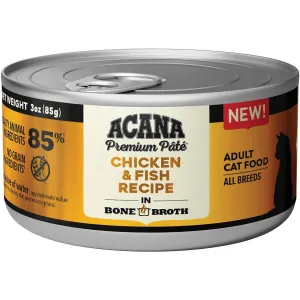 Acana Grain Free Chicken Fish Wet Cat Food 3oz