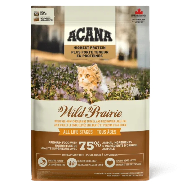 ACANA Highest Protein Wild Prairie Dry Cat Food