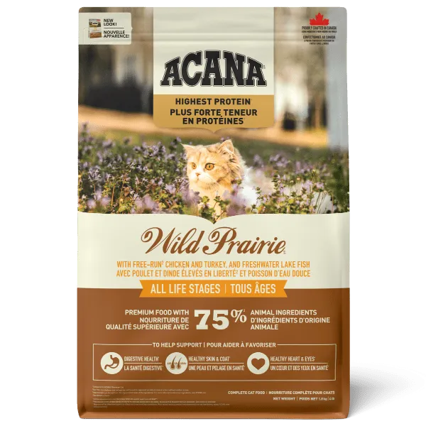 ACANA Highest Protein Wild Prairie Dry Cat Food