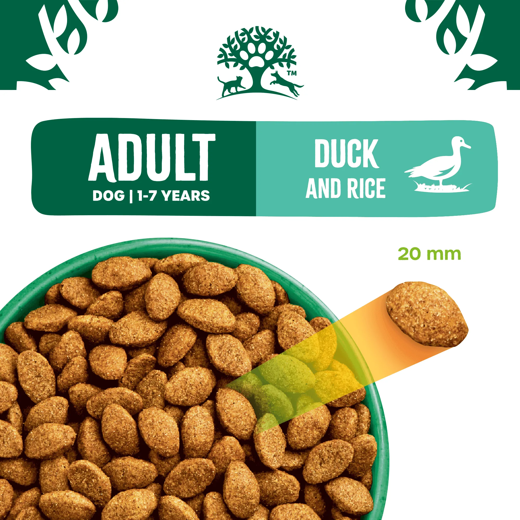 Adult Duck & Rice Dry Dog Food