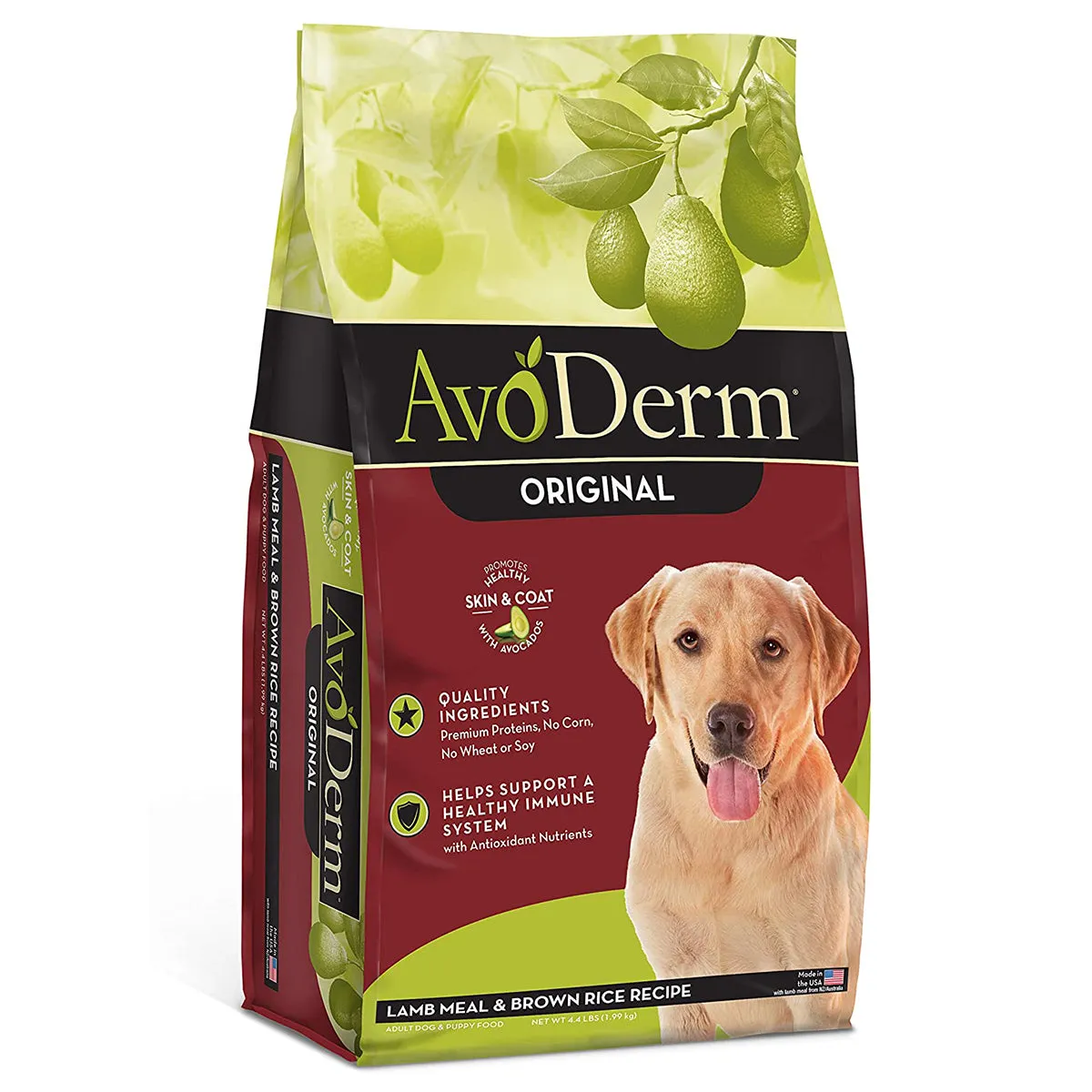 AvoDerm Original Lamb & Brown Rice Formula Dry Dog Food 4.4lb