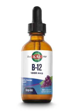 B-12 Liquid DropIns 1000 mcg