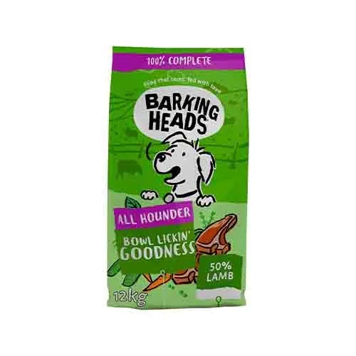 Barking Heads All Hounder Bowl Lickin' Goodness Lamb 12kg Dry Dog Food