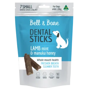 Bell & Bone Dog Dental Sticks Lamb Mint and Manuka Honey