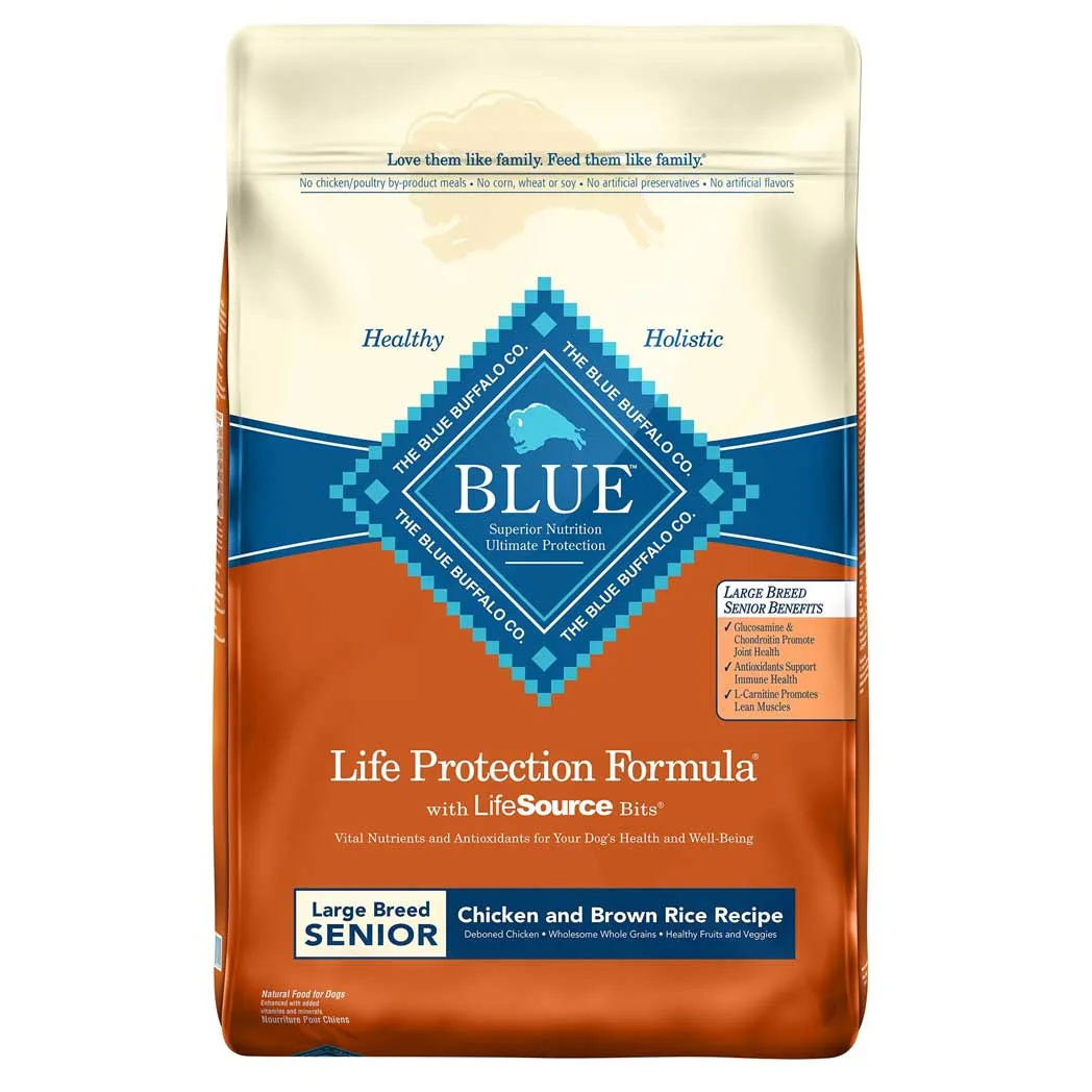 Blue Buffalo Life Protection Senior Large Breed Dry Dog Food