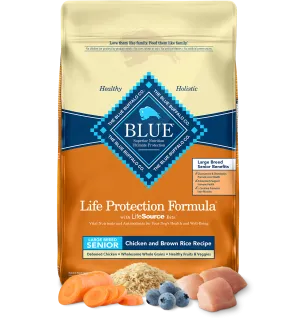 Blue Buffalo Life Protection Senior Large Breed Dry Dog Food