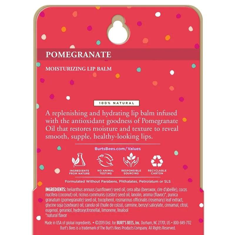 Burt's Bees Lip Balm Pomegranate