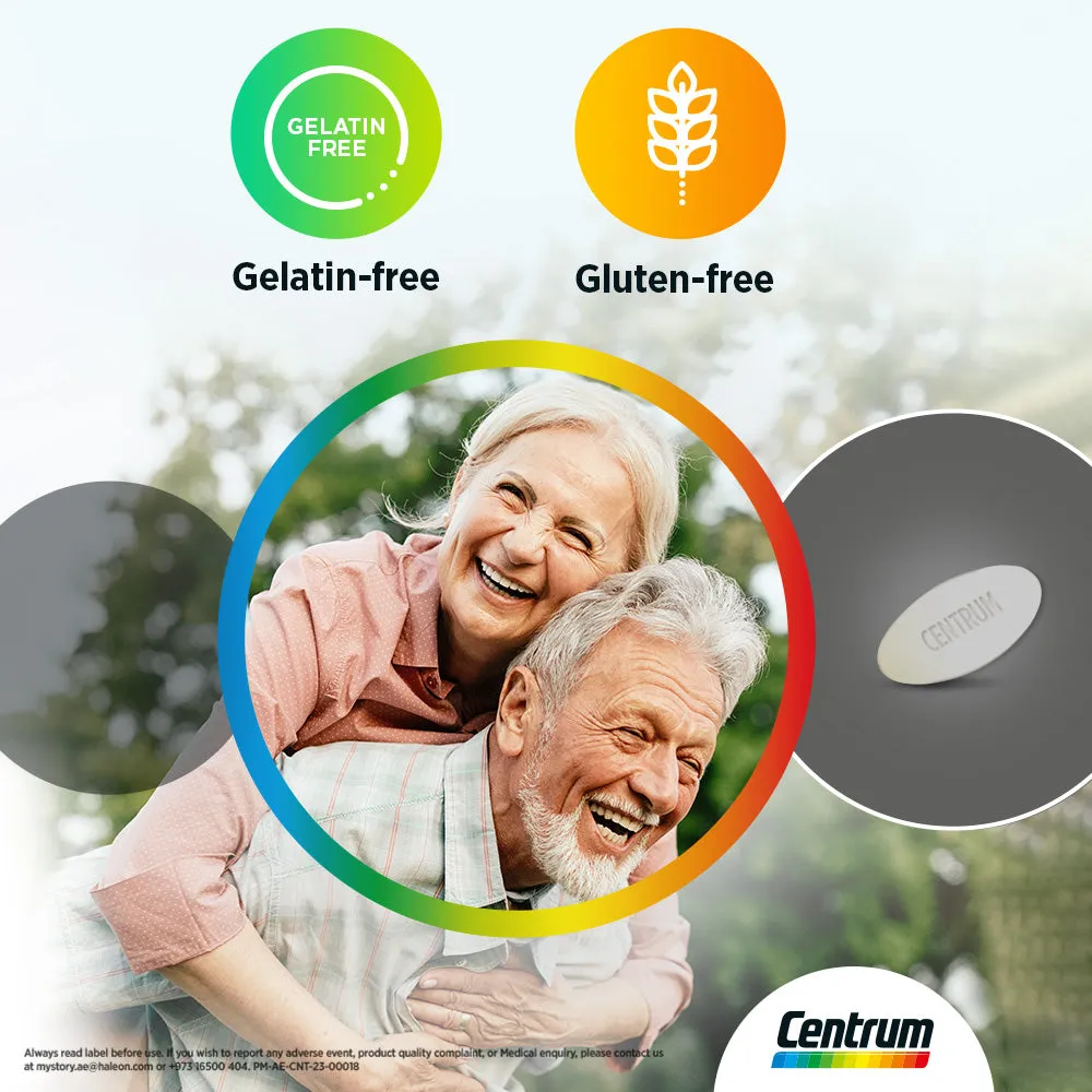 Centrum Silver With Lutein Tablet 100 Tab