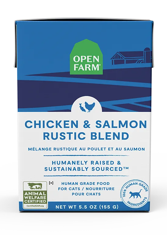 Chicken & Salmon Rustic Blend Wet Cat Food