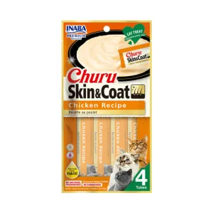 Churo Skin Care and Coat Chicken Cat Equivalents, 4 x 14g