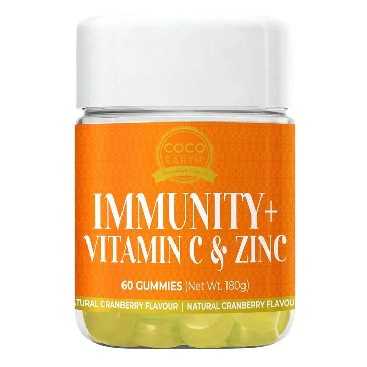 Coco Earth Gummies Vitamin C   Zinc