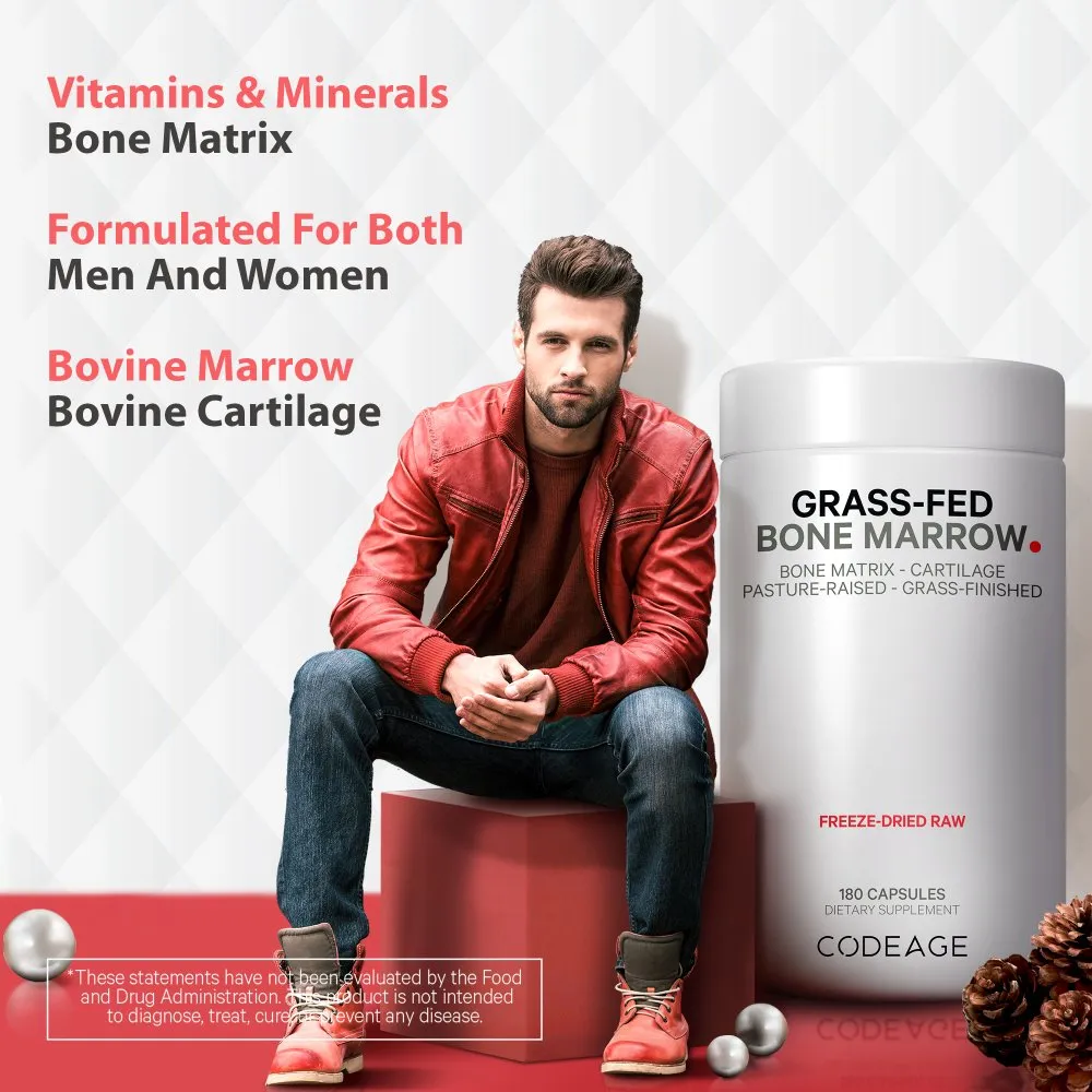 Codeage Grass-Fed Bone Marrow Supplement