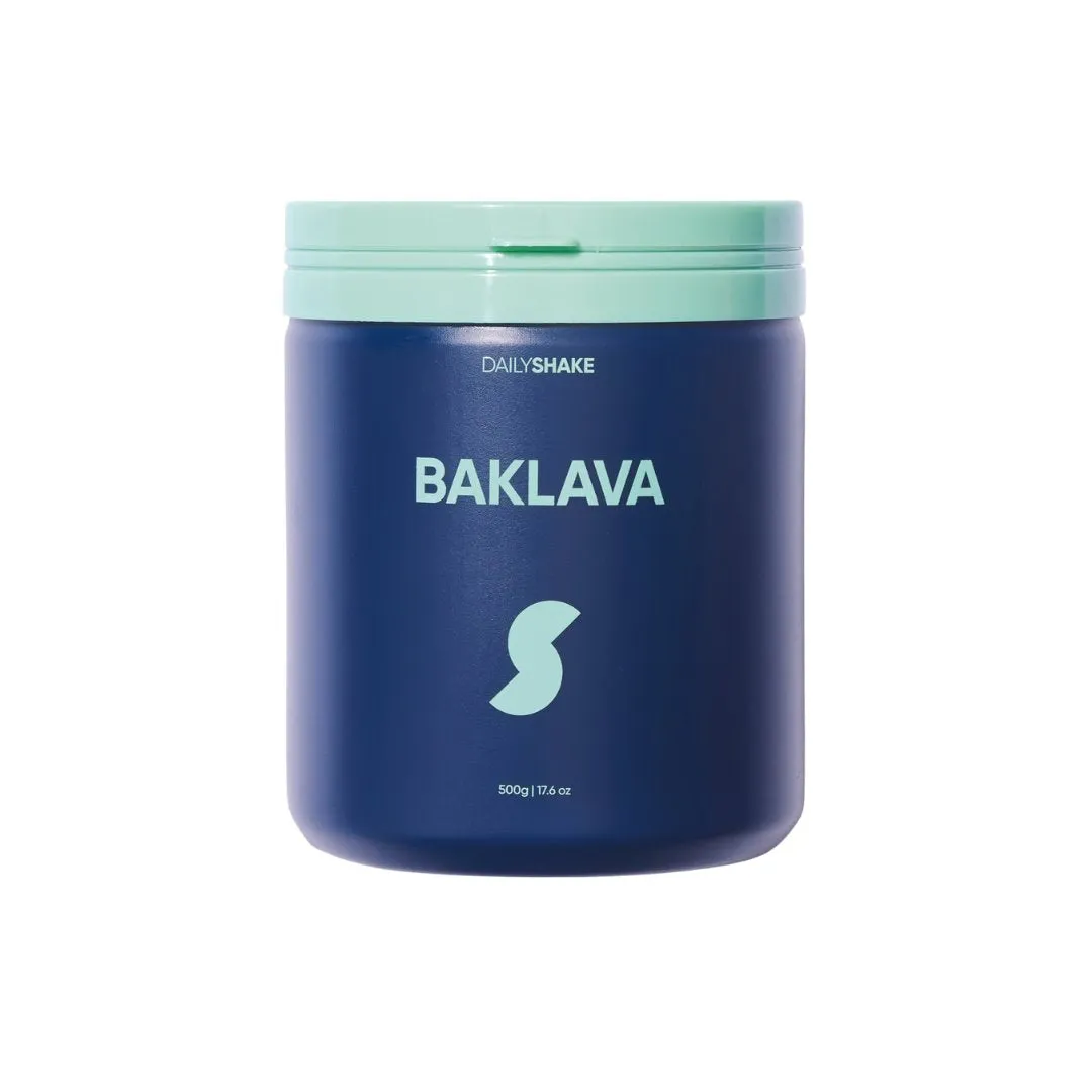 Daily Shake Baklava Meal Replacement Jar