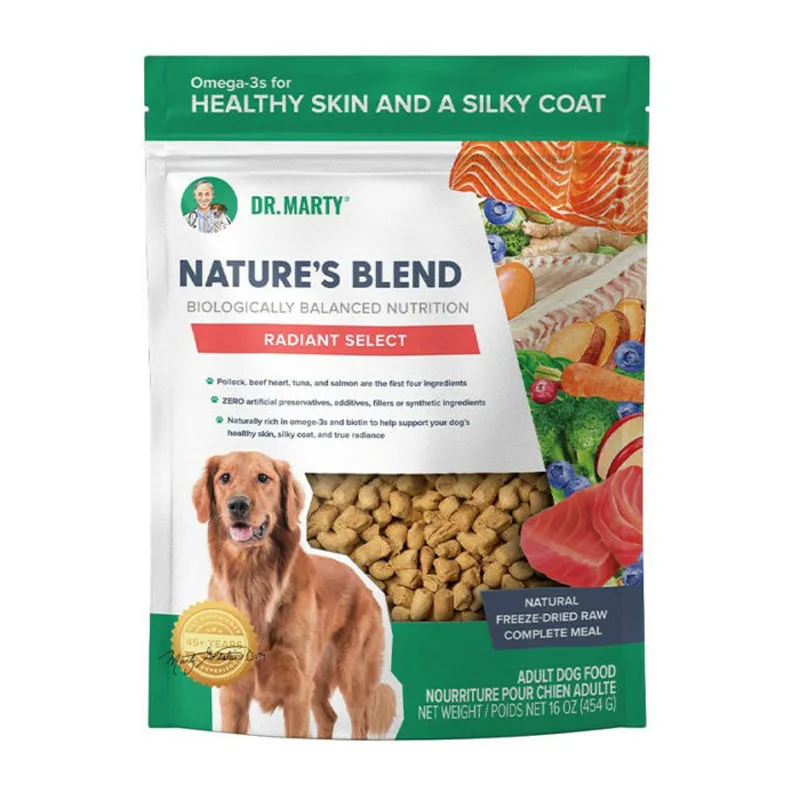 Dr. Marty Radiant Select Nature's Blend Freeze-Dried Dog Food 6oz