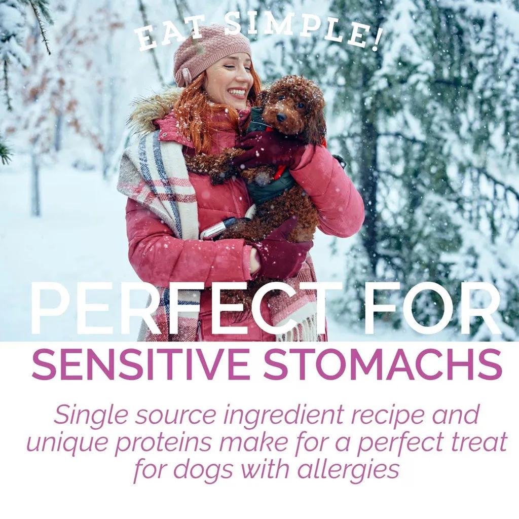 Etta Says! Eat Simple! 100% Freeze Dried Duck Never Cooked Dog Treats, 2.5-oz