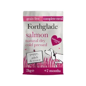 Forthglade Adult Grain Free Dry Dog Food With Salmon 2kg Dry Dog Food