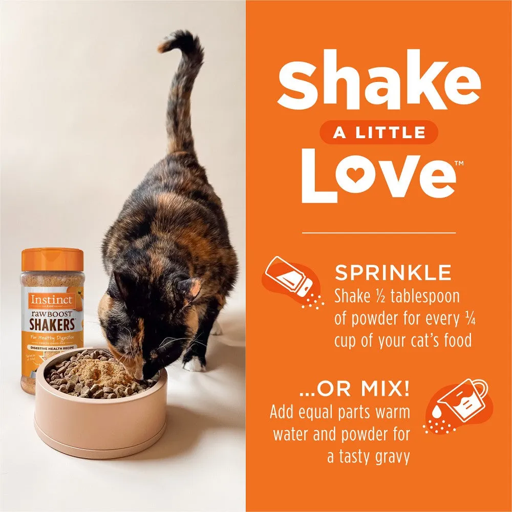 Freeze-Dried Digestive Raw Boost Shakers for Cats