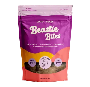 Freeze-Dried Duck Heart Dog & Cat Treat