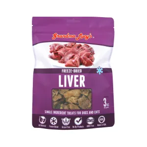 Grandma Lucy's Freeze-Dried Chicken Liver 2.5oz