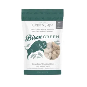 Green Juju Bison Green Freeze Dried Whole Food Bites 2.5