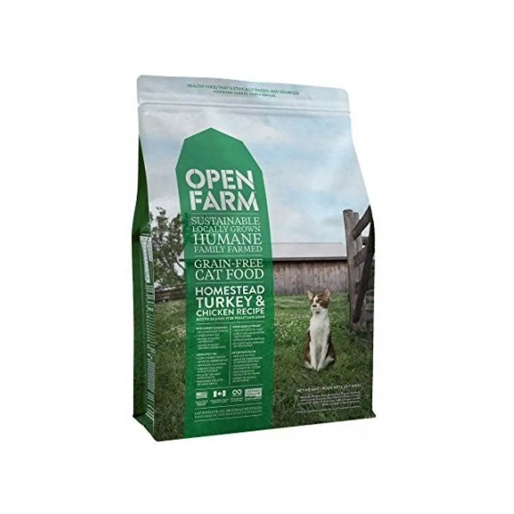 Homestead Turkey & Chicken Cat Dry Food