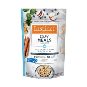 Instinct The Raw Brand Cat Raw Meals Freeze-Dried Wild-Caught Alaskan Pollock Recipe 9oz