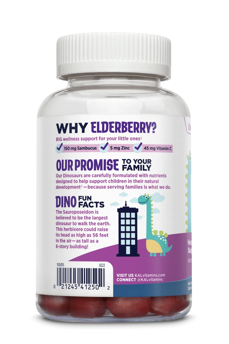 Jurassic Elderberry™ Kids Gummy