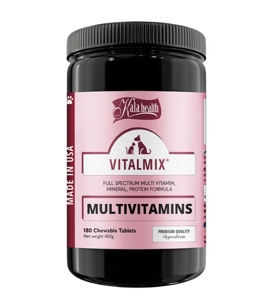 Kala Health VITALMIX® (Multivitamins) Full Spectrum Multivitamins Supplements for Dogs and Cats