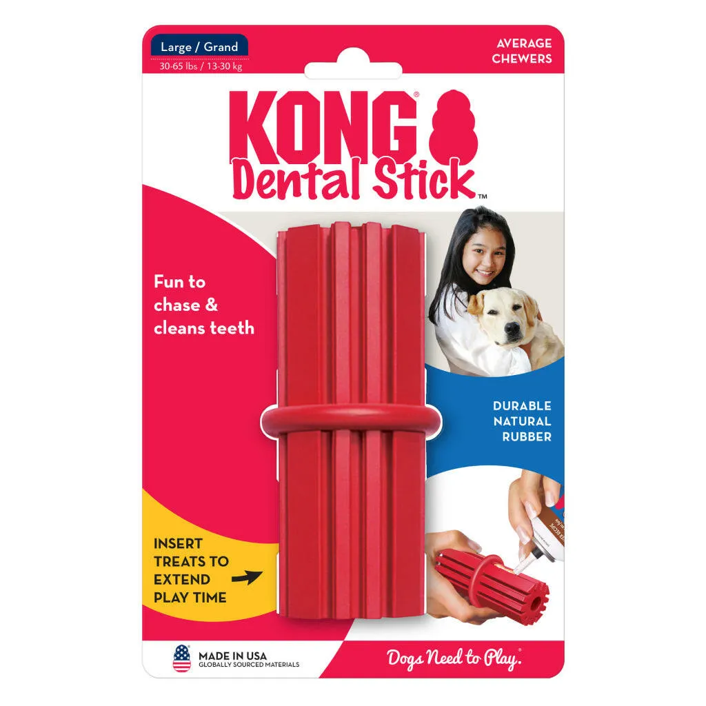 Kong Dental Stick Chew Toy For Dogs