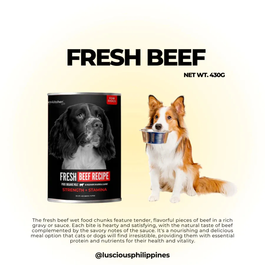 Luscious - Beef Wet Food (Chunks)