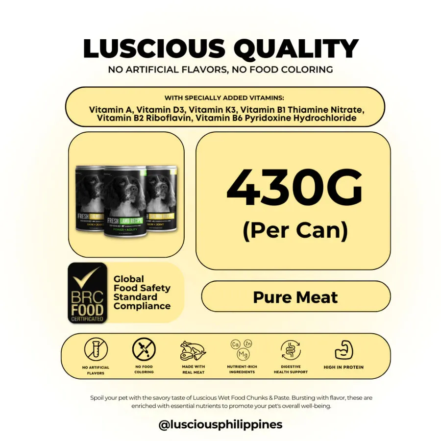 Luscious - Chicken Wet Food (Chunks)