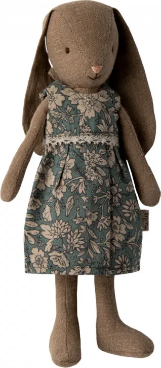 Maileg Brown Rabbit Size 1 in Dress