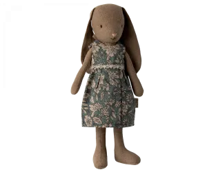 Maileg Brown Rabbit Size 1 in Dress