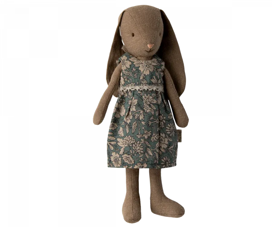 Maileg Brown Rabbit Size 1 in Dress