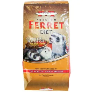 Marshall Premium Ferret Diet Bag - 7 lbs