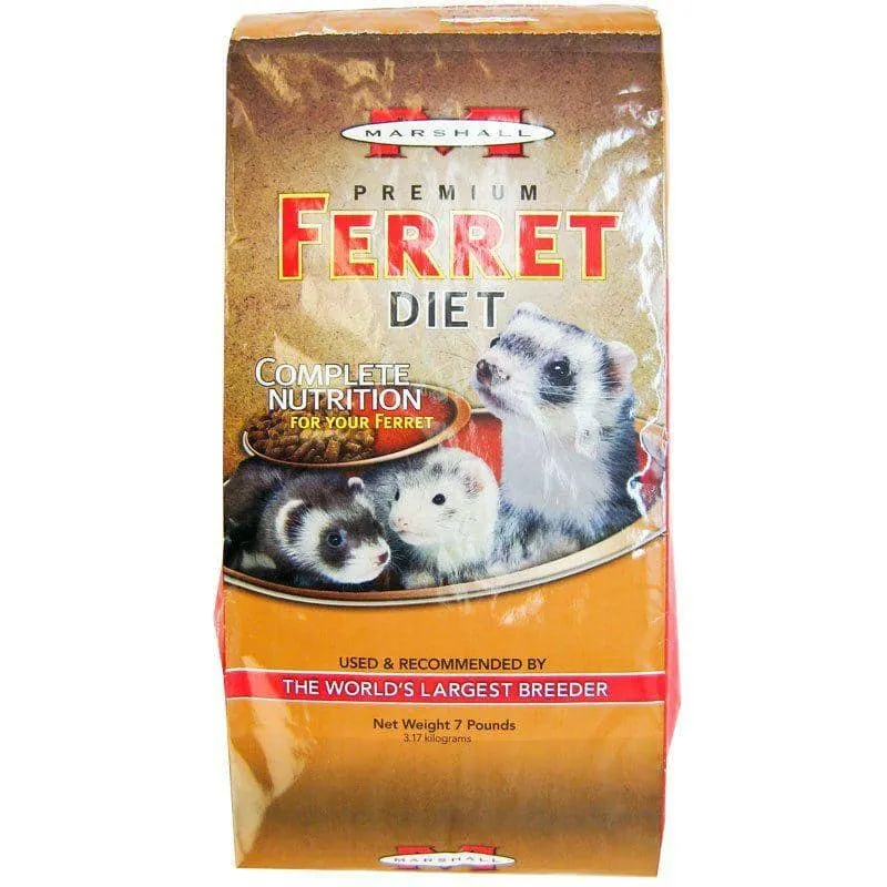 Marshall Premium Ferret Diet Bag - 7 lbs