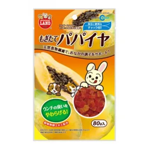 Marukan Dried Papaya for Small Animals 80g