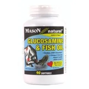 Masonatal Glucosamine and Fish Oil Softgels, 90 Count