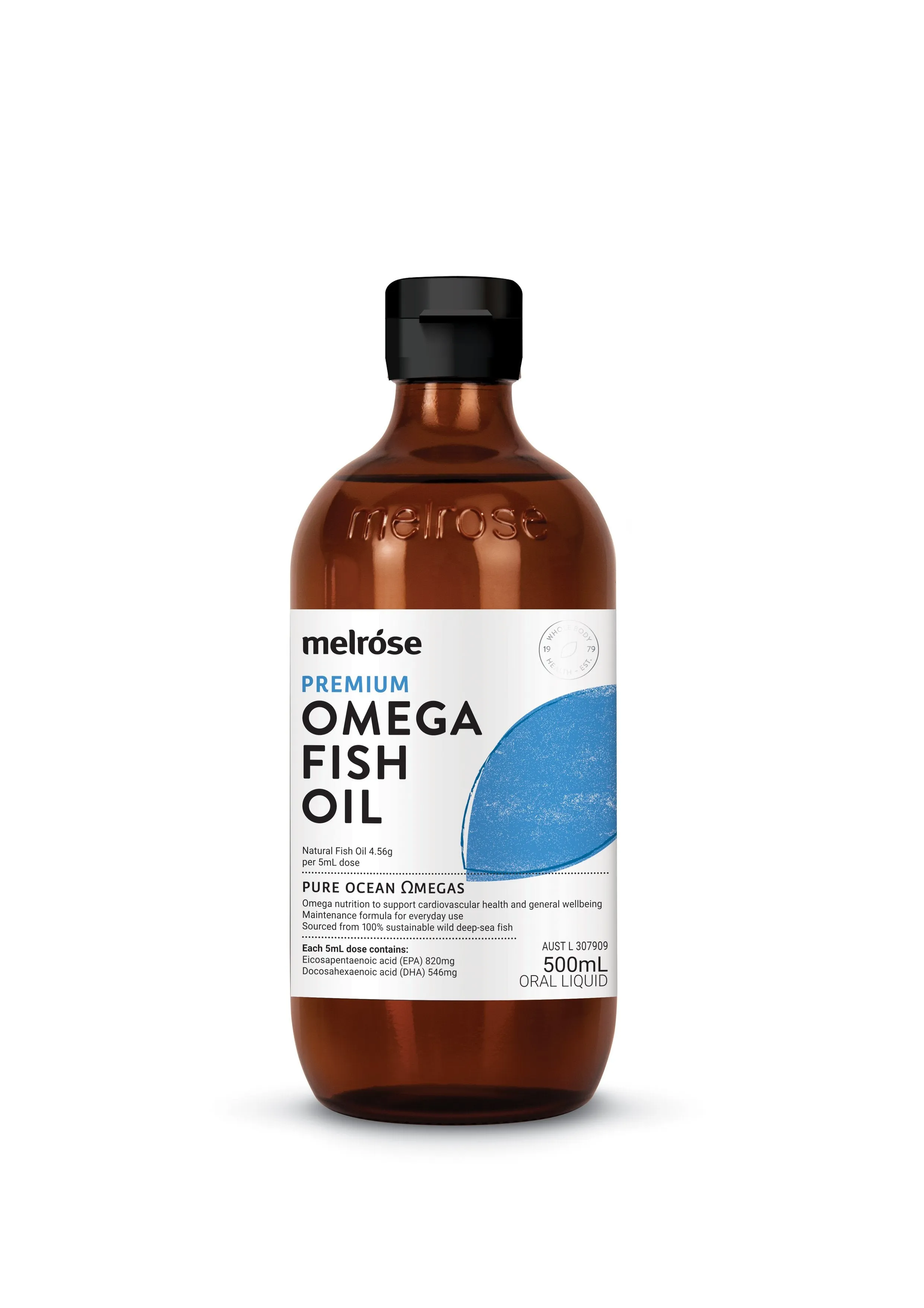 Melrose Premium Omega Fish Oil Liquid