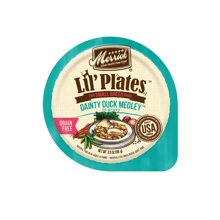 Merrick Lil Plates Grain Free Dainty Duck Medley Wet Dog Food