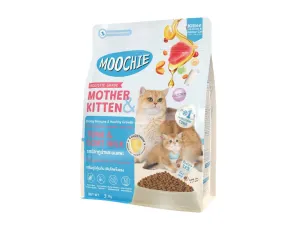 MOOCHIE MOTHER & KITTEN CAT FOOD TUNA & GOAT MILK FLAVOUR 3kg