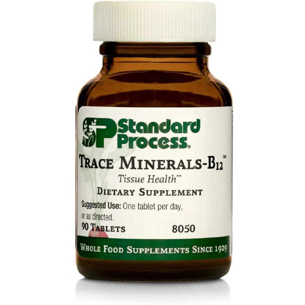 Multivitamin complex Standard Process Trace Minerals-B12, 90 pcs.