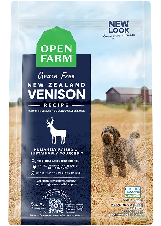 New Zealand Venison Grain-Free Dry Dog Food