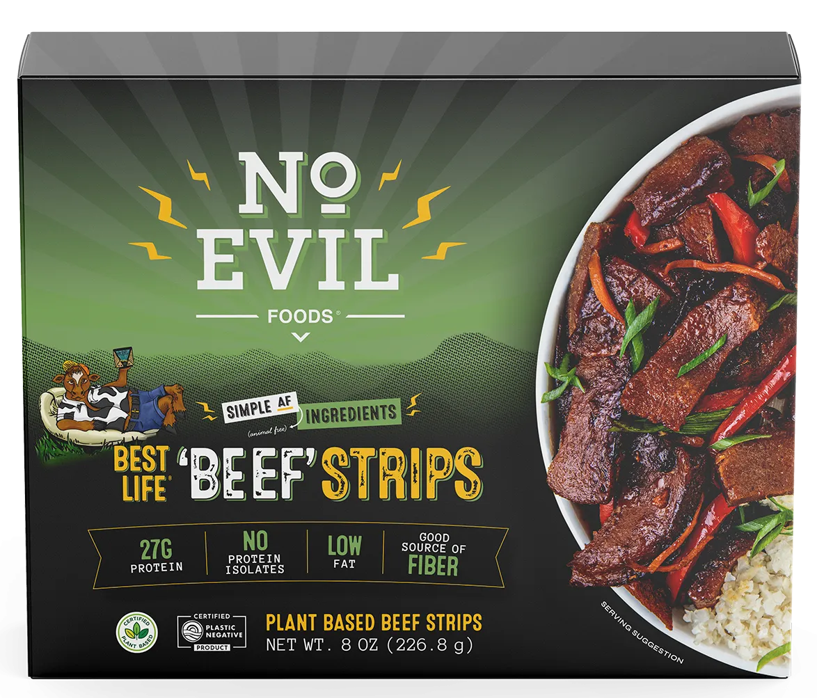 No Evil Foods - Beef Strips