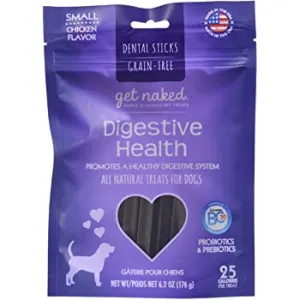 NPIC Get Naked Dental Chew Sticks - Digestive Health