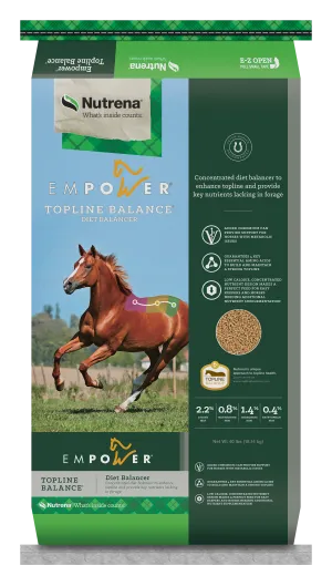 NUTRENA EMPOWER TOPLINE BALANCE HORSE FEED