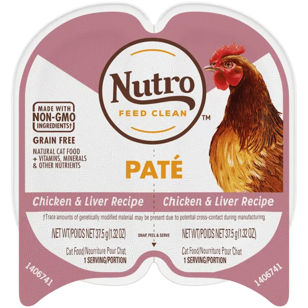 Nutro Perfect Portions Chicken & Liver Pate Wet Cat Food