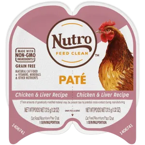 Nutro Perfect Portions Chicken & Liver Pate Wet Cat Food